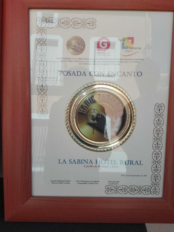 La Sabina Hotel Castillejo de Robledo Bagian luar foto